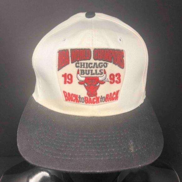 Headmaster Other - Chicago Bulls 1993 World Champions Trucker Hat NBA